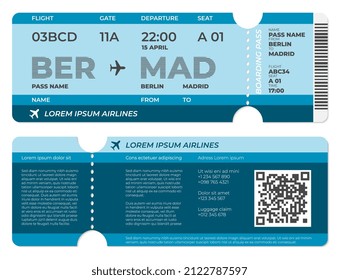 1,599 Boarding pass mockup Images, Stock Photos & Vectors | Shutterstock