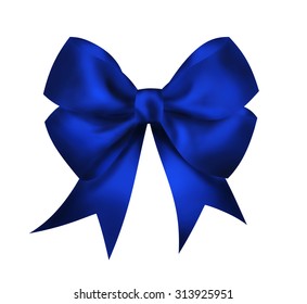 red white and blue bow drawing