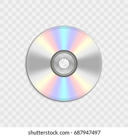 Realistic Compact CD Or DVD Disc.