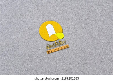 Realistic Embroidery Logo Mockup On Textile