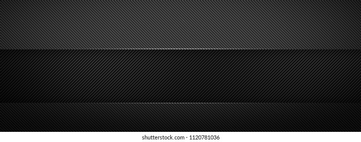 Realistic illustration of a carbon texture