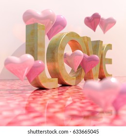 love sign hearts 3