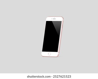 Realistic Mobile Mockup 3D Rendering