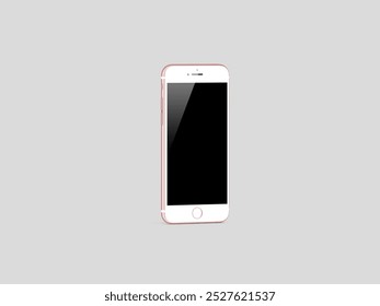 Realistic Mobile Mockup 3D Rendering