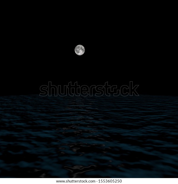 Realistic Moon in the outer space. High detailed
texture. 3D
Render.