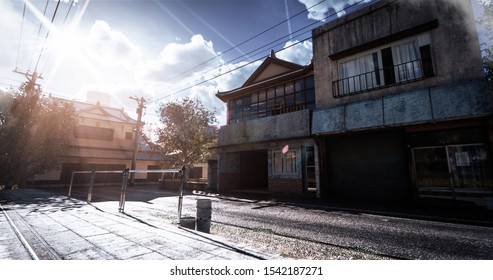 古い町並み 日本人 のイラスト素材 画像 ベクター画像 Shutterstock