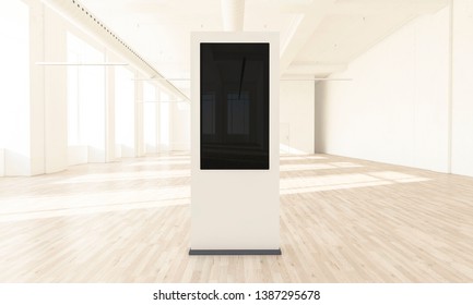 Reatil Store Display 3d Rendering Mockup