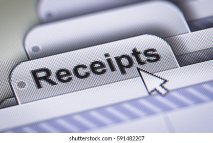 Receipts on the File.