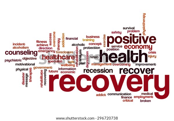 Recovery Word Cloud Stock Illustration 296720738 | Shutterstock