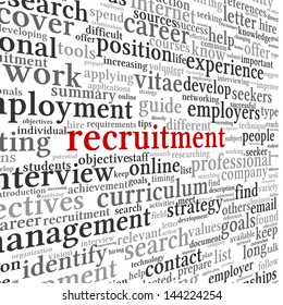 3,023 Word Cloud Recruitment Images, Stock Photos & Vectors | Shutterstock