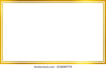 rectangle gold frame. Gold shiny frame. Luxury Certificate template border frame	 - Powered by Shutterstock