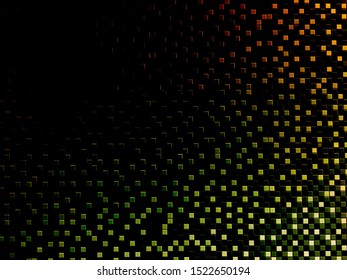 rectangle pattern with candies light color 
