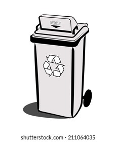 Recycle Bins Stock Illustration 211064035 | Shutterstock