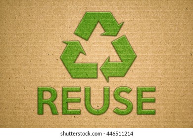 Kraft Paper Hole Reuse Reduce Recycle Stock Photo 2136038609 | Shutterstock