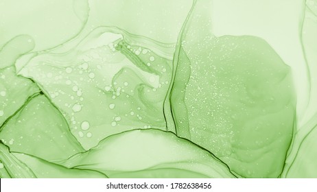 Recycle Watercolor. Mint Abstract Effect. White Craft Paper. Subtle Art. Environmental Mixed Backdrop. Emerald Faded Textile. Green Contemporary Image. Lime Recycle Watercolor.