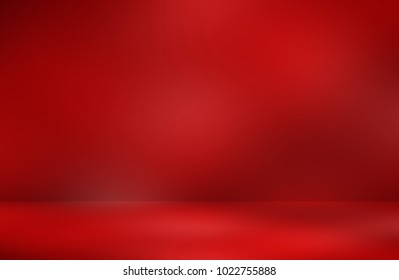 Red 3D Room. Background