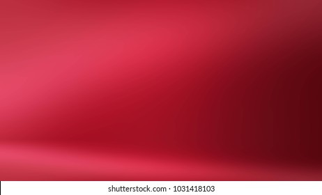 Red 3D Room. Background
