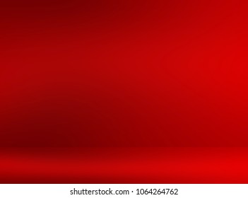 Red 3D Room. Background