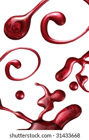 red abstract background