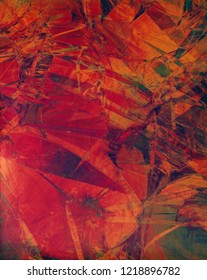 red abstract pattern