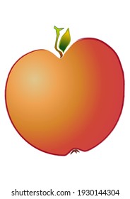 Red Apple Icon Bite, Healthy Lifestyle, Food