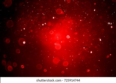 Red Background Bokeh