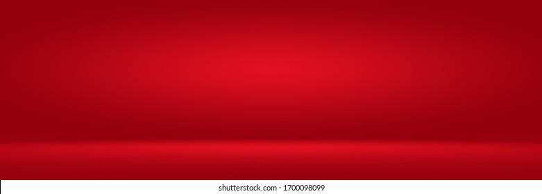 red for background and display your product