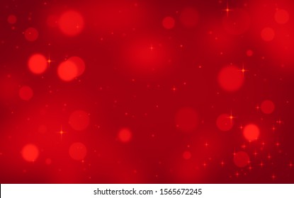 Red Background Sparkle Christmas. Red Background