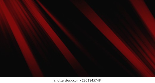 red and black colors with stripe patterns, giving a minimalist yet still elegant impression,