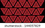 Red and Black Triangle Pattern