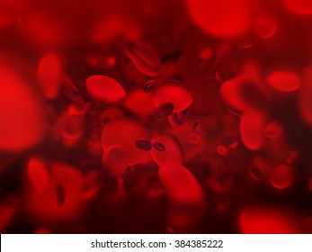 Red blood cells. Blood elements - red blood cells responsible for oxygen carrying over, regulation pH blood, a food and protection of cages of an organism.
