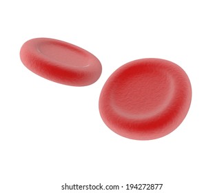 Red Blood Cells On White Background Stock Illustration 194272877 ...