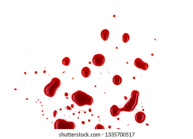 Bloody Knife On White Background Red Stock Photo 100357676 | Shutterstock