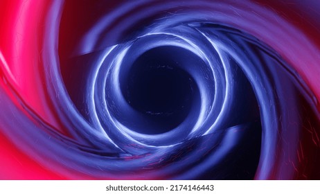 Red Blue Abstract Magic Whirpool Loop Stock Illustration 2174146443 ...