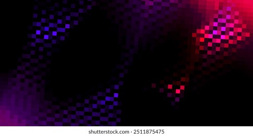 Red and blue checkered geometric pattern. Abstract background.