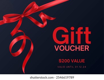 Red Blue Gift Voucher - 1 - Powered by Shutterstock