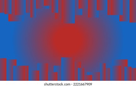 Red and Blue Gradient Background. Abstract, Presentation, Banner, Design, Pattern