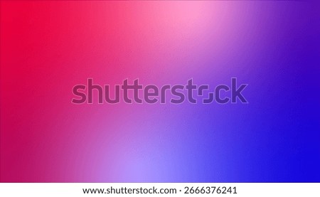 Red Blue Gradient Background Vector in gradation red and blue