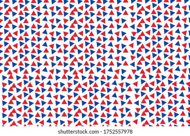 red & blue triangle abstract geometric modern background