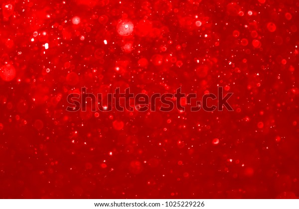 Red Bokeh Abstract Background Stock Illustration 1025229226