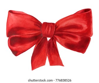 Watercolor Bow Images, Stock Photos & Vectors | Shutterstock