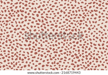 Red brown full screen with irregular dots