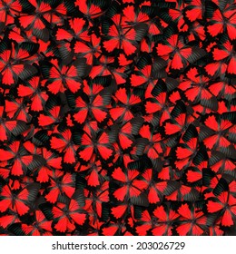 Red Butterfly Background Texture Stock Illustration 203026729 ...