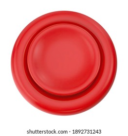 Red Button 3D illustration on white background - Shutterstock ID 1892731243