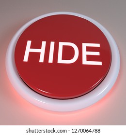 hide the button