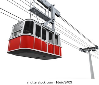 Red Cable Car