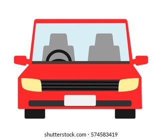 Red car