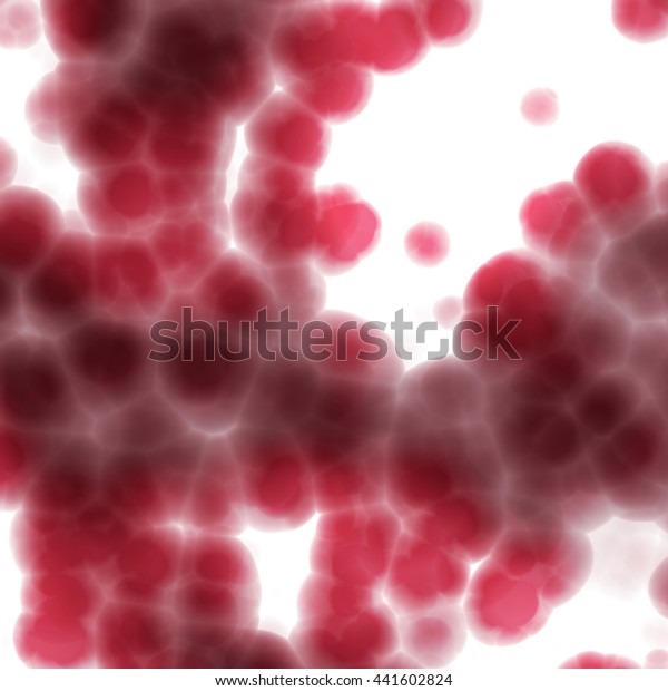Red cell dividing and subdividing. Digital
artwork creative graphic
design.