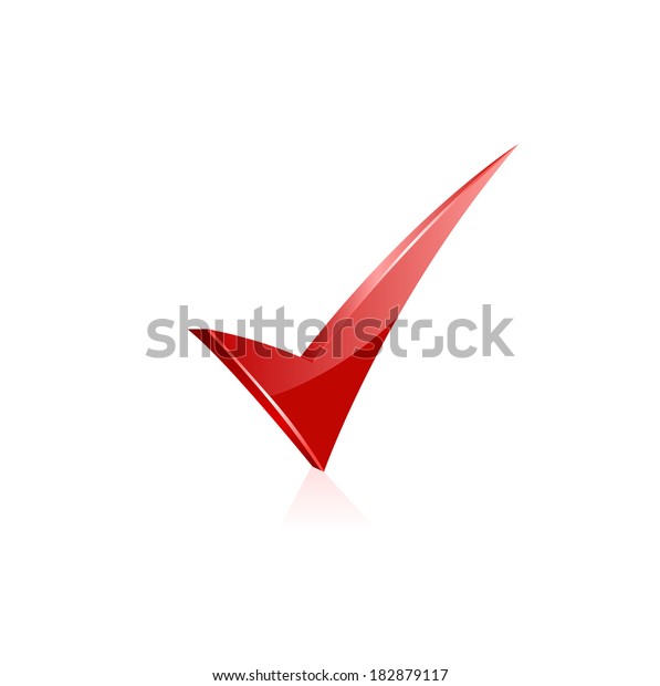 Red Check Markraster Copy Stock Illustration 182879117