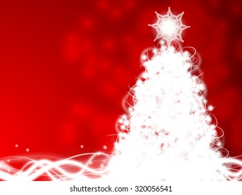 Red Christmas Background